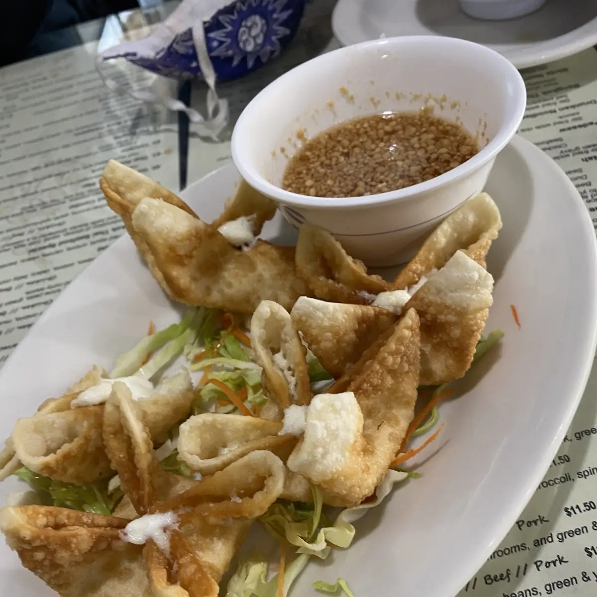 Cream Cheese Wontons