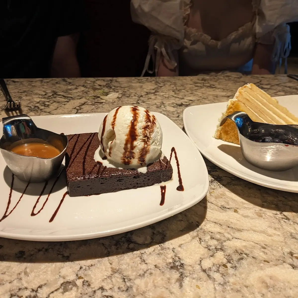 Chocolate Brownie with Vanilla Ice-Cream