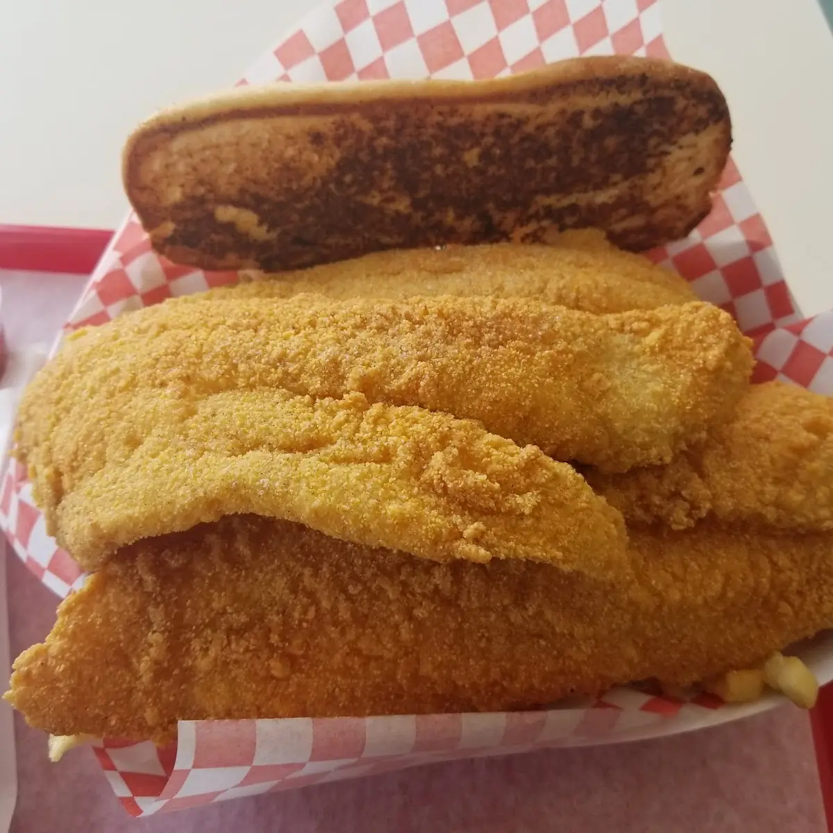 2 Piece Catfish Fillet with Fries