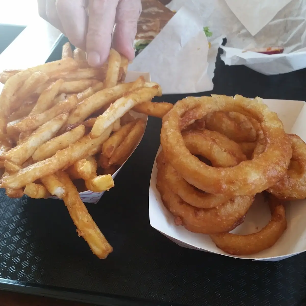 Great Fries and Onion Rings