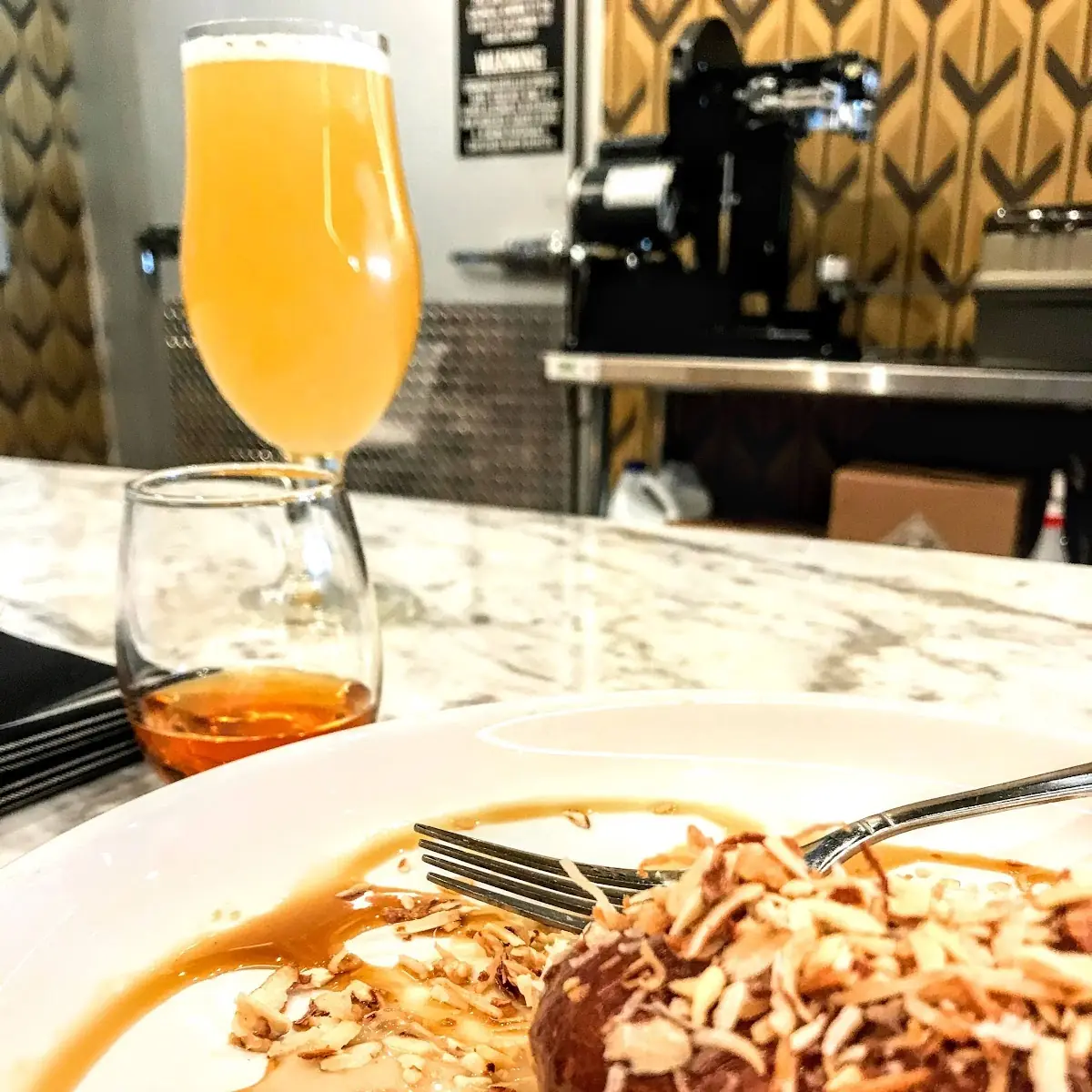 Vegan Donut & Modern Times IPA