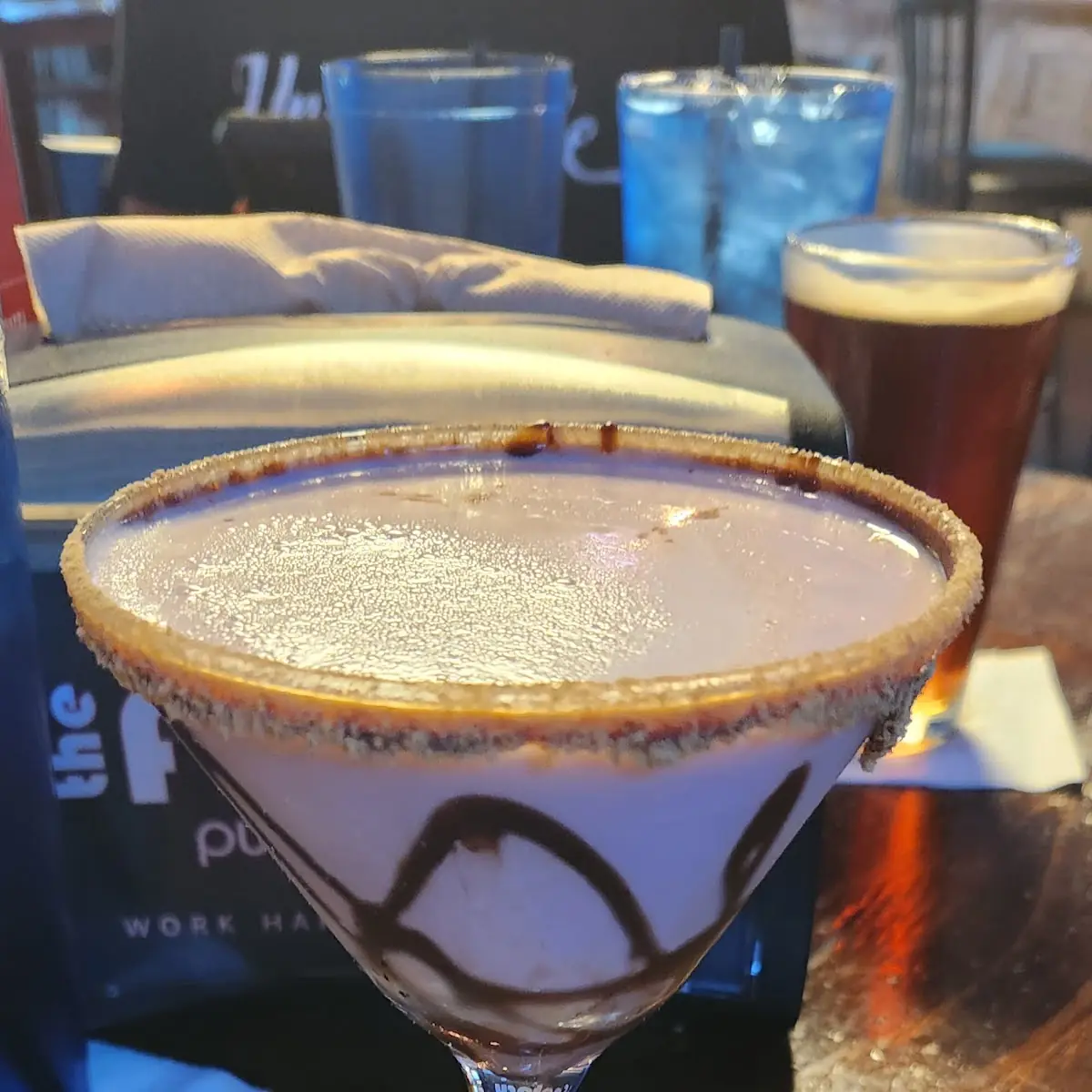 Raspberry Cheesecake Martini