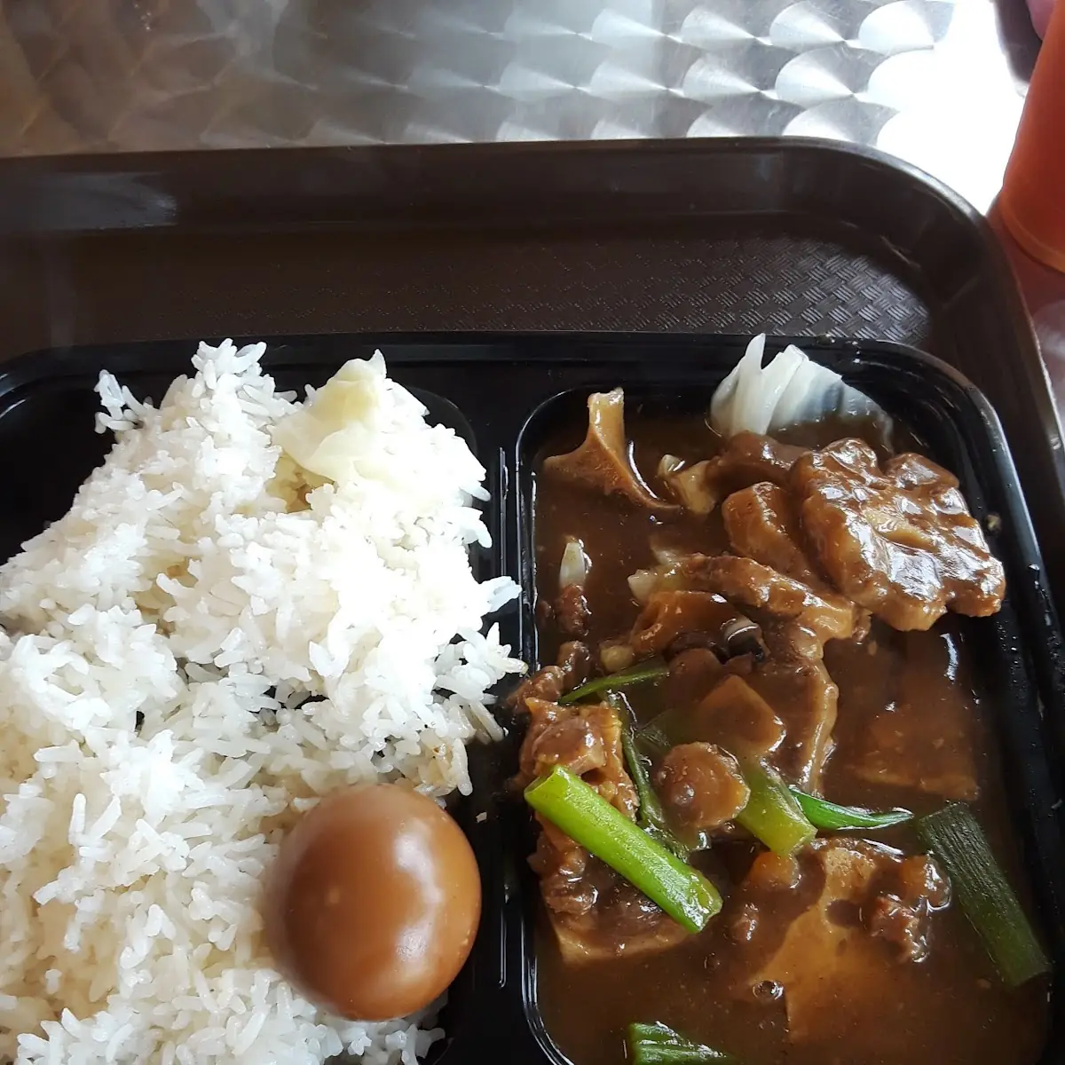 Ox Tail Stew over White Rice