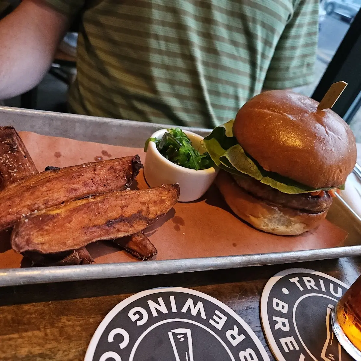 Yellowfin Tuna Burger