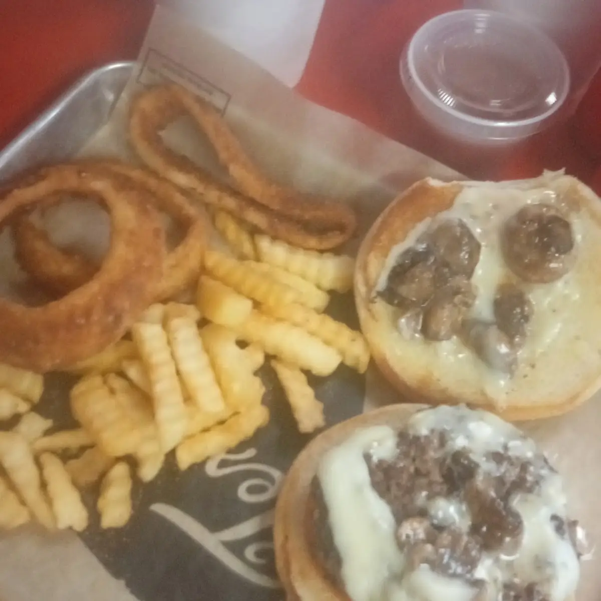 Mushroom Swiss Burger