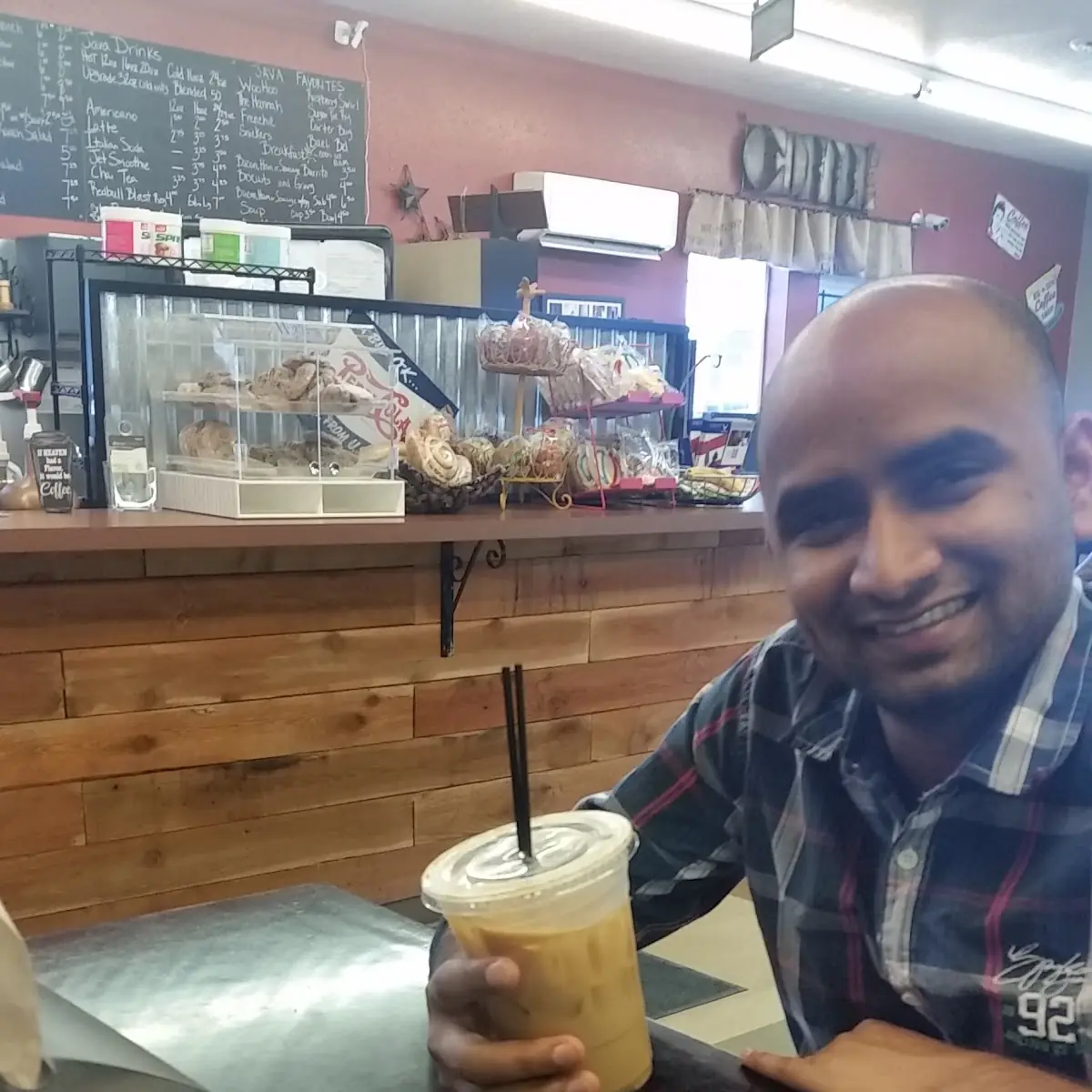 Iced Vanilla Latte