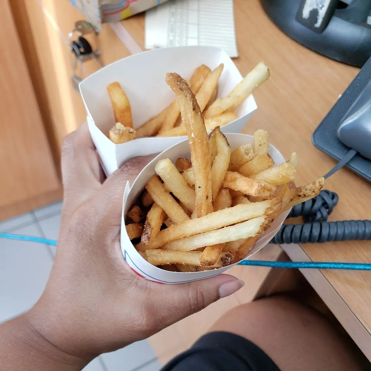 Old Dried Out Fries