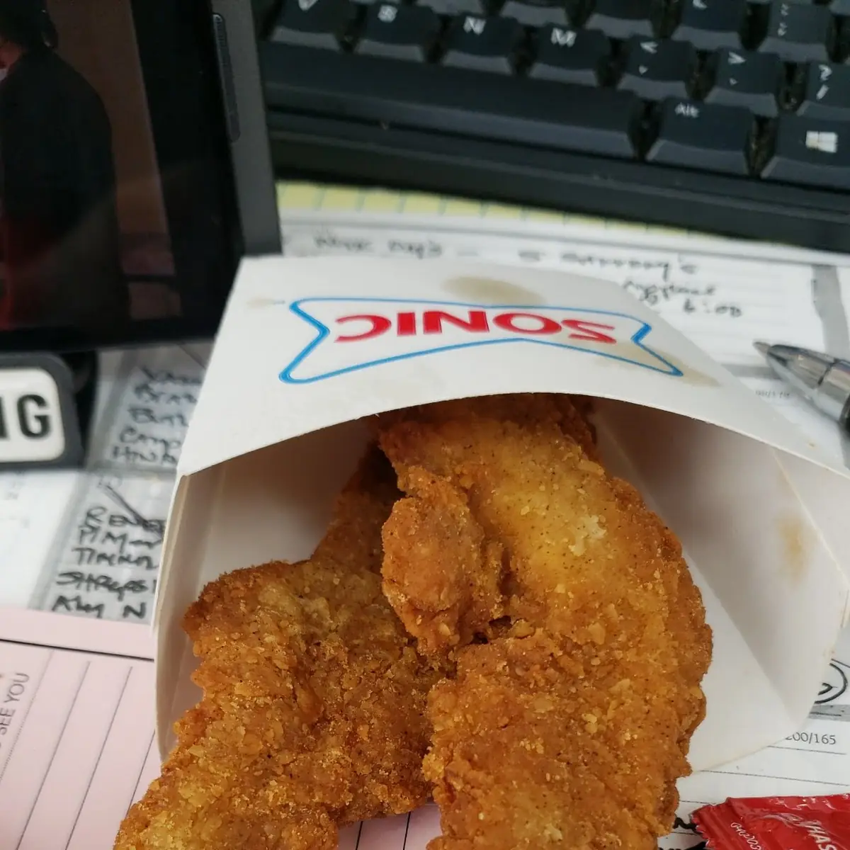 Old Greasy Chicken Strips
