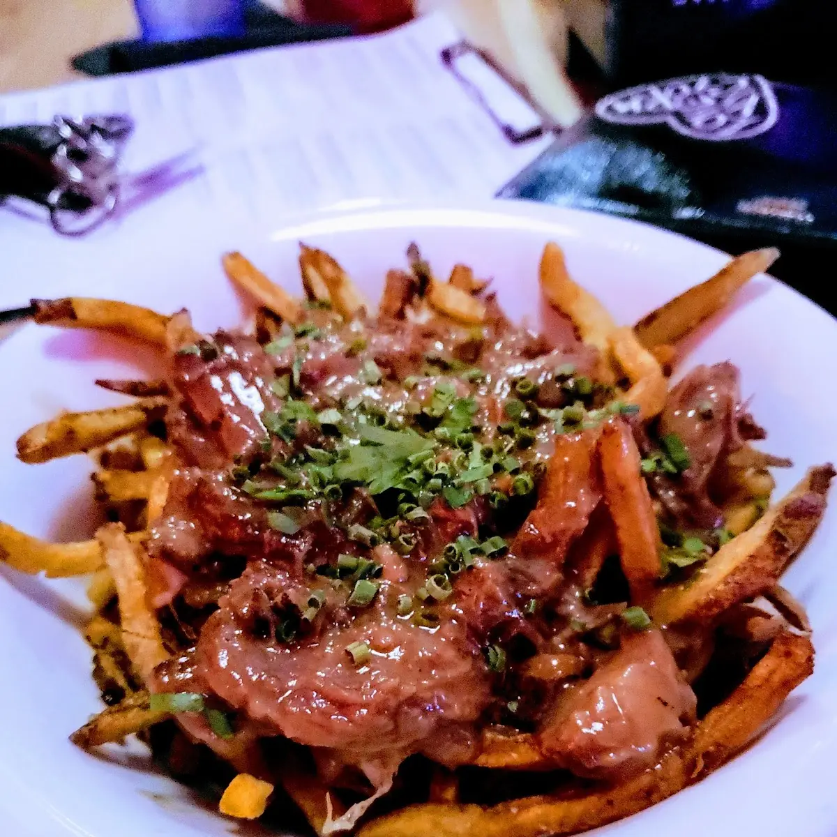 Short Rib Poutine Fries with Cheese Curds