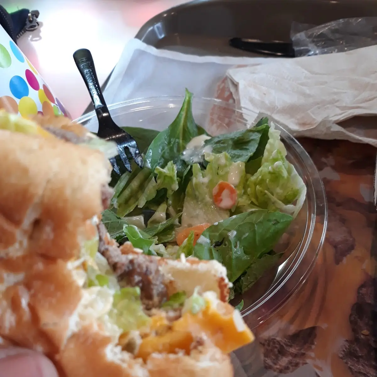 Big Mac and Garden Salad