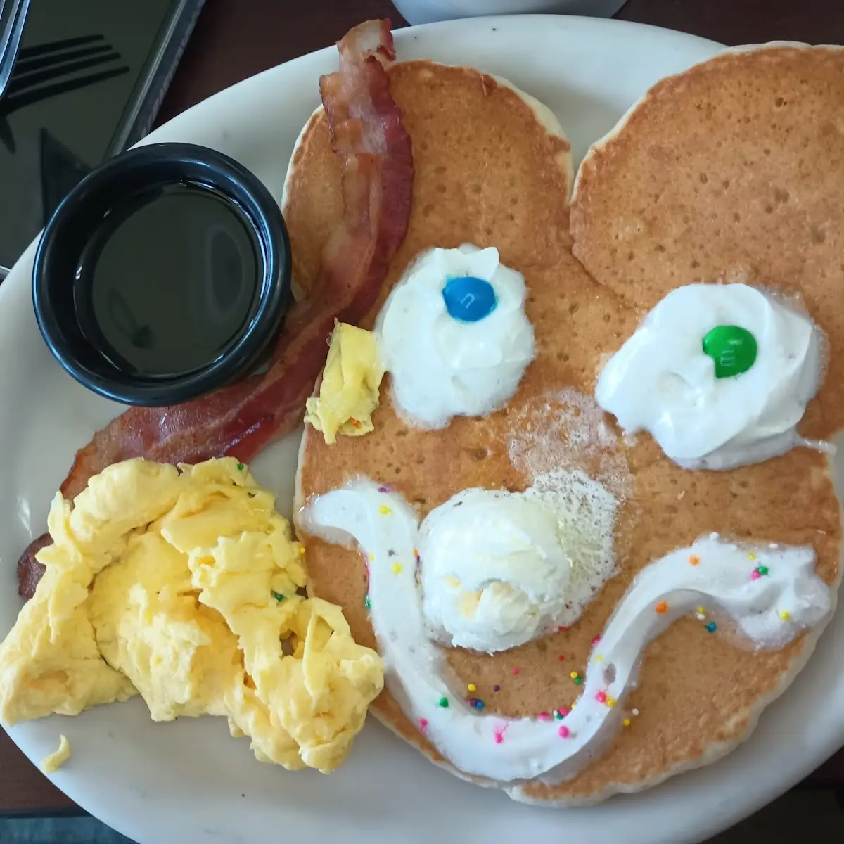 Smiley Face Pancake Breakfast