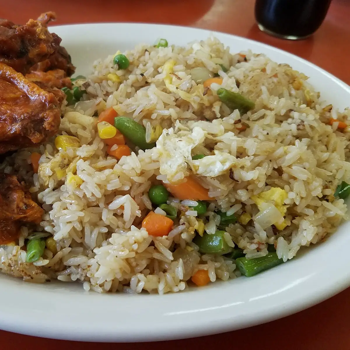 Chicken Wings & Fried Rice