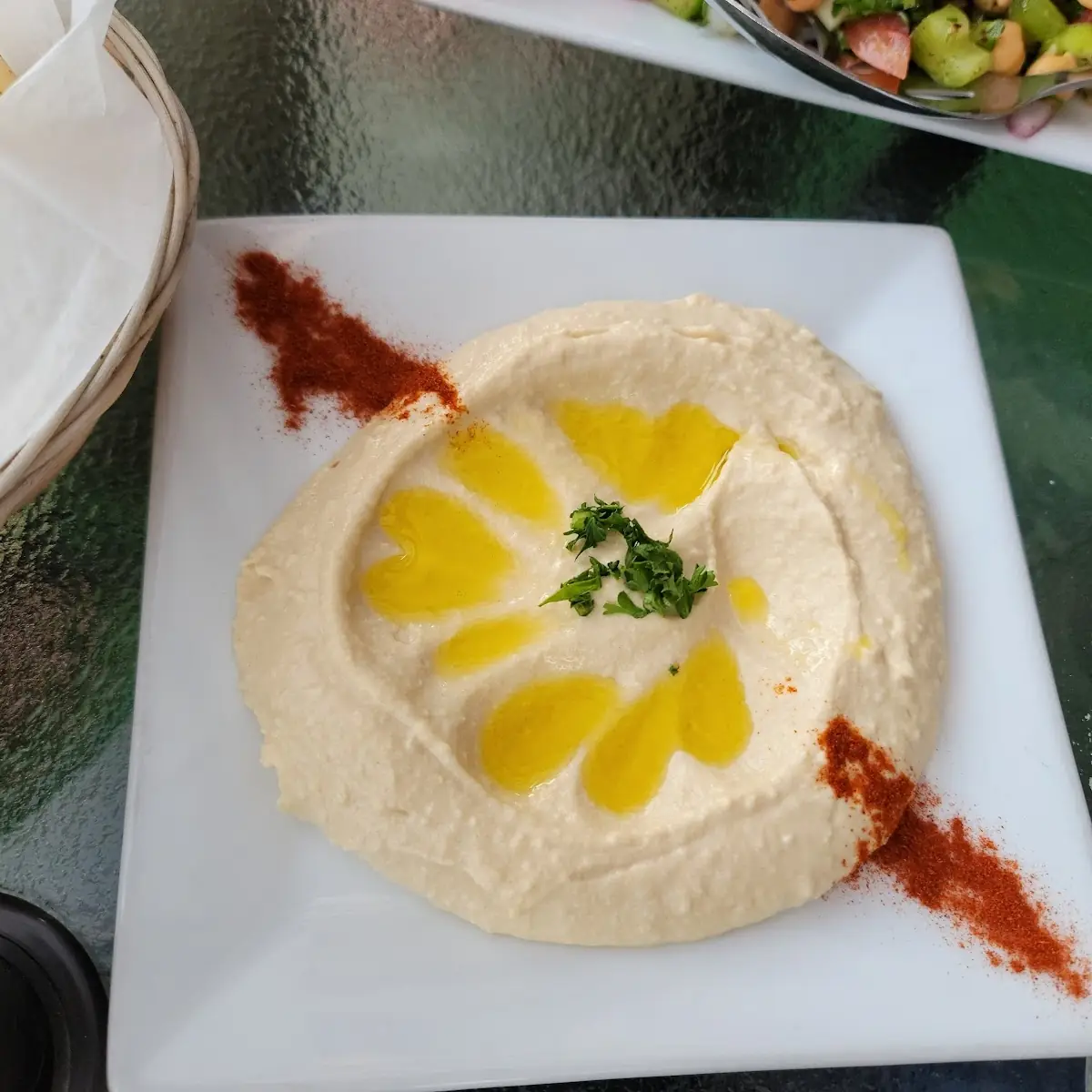 Hummus and Pita Bread