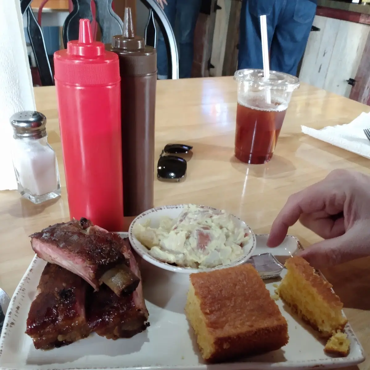 Brown Beans & Corn Bread