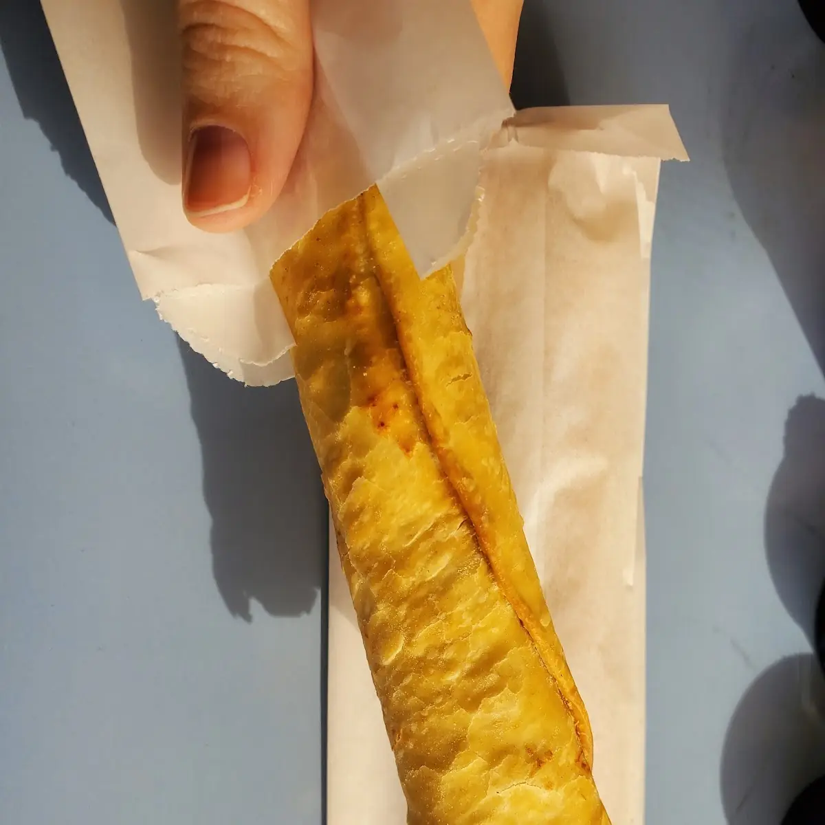Crisp Bean Burrito White