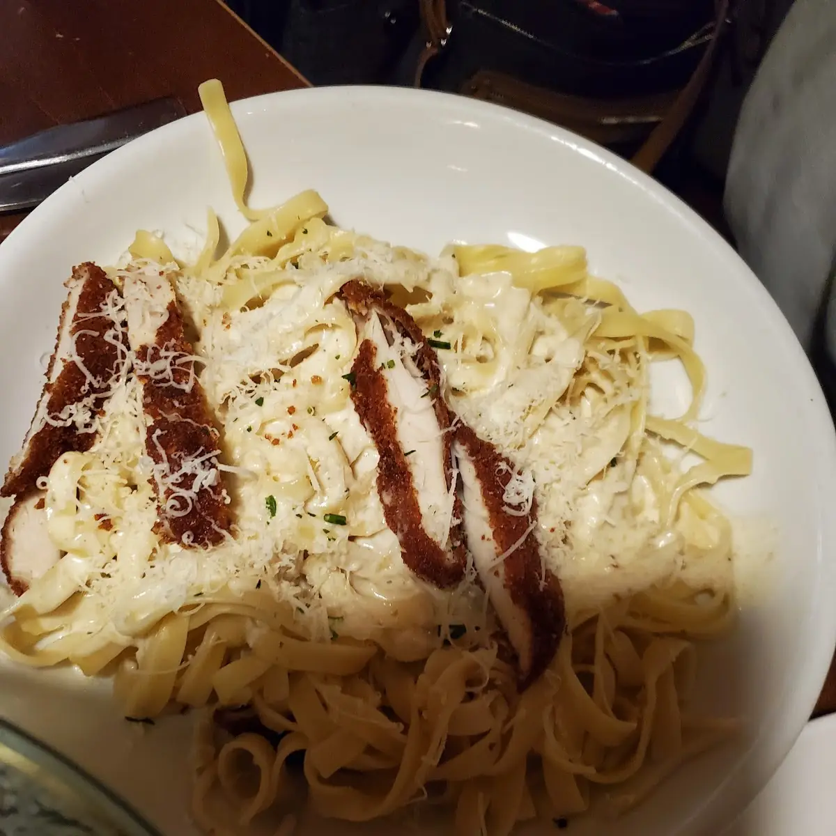 Steak Gorgonzola Alfredo