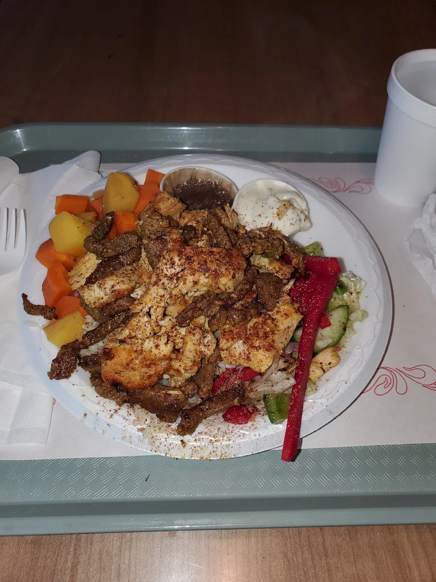 Assiette Mix, Restaurant libanais Lebourgneuf