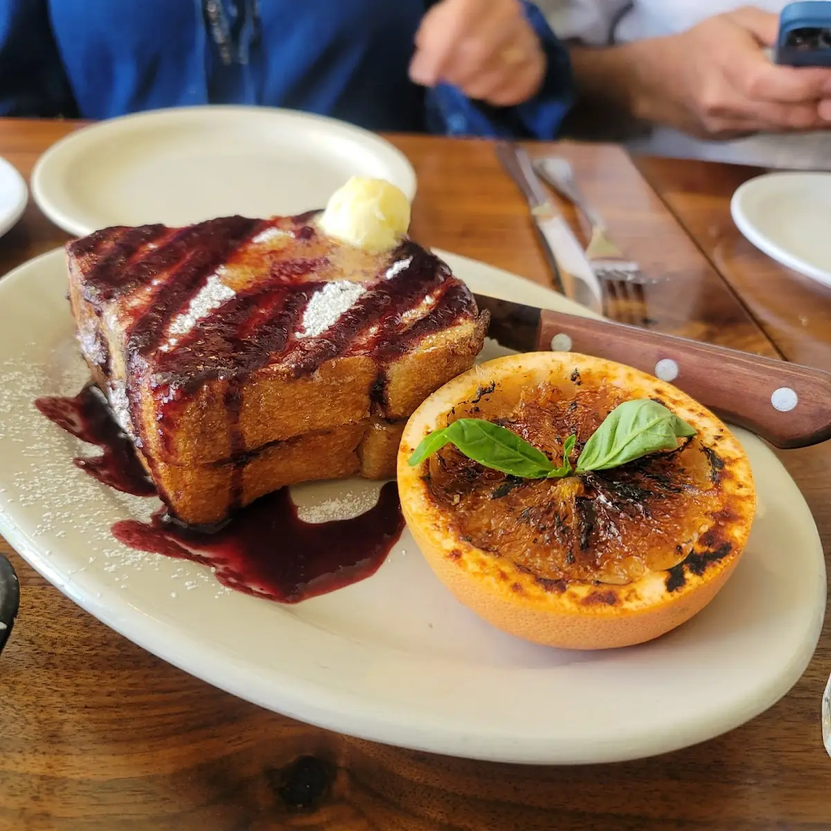 Ricotta Stuffed French Toast