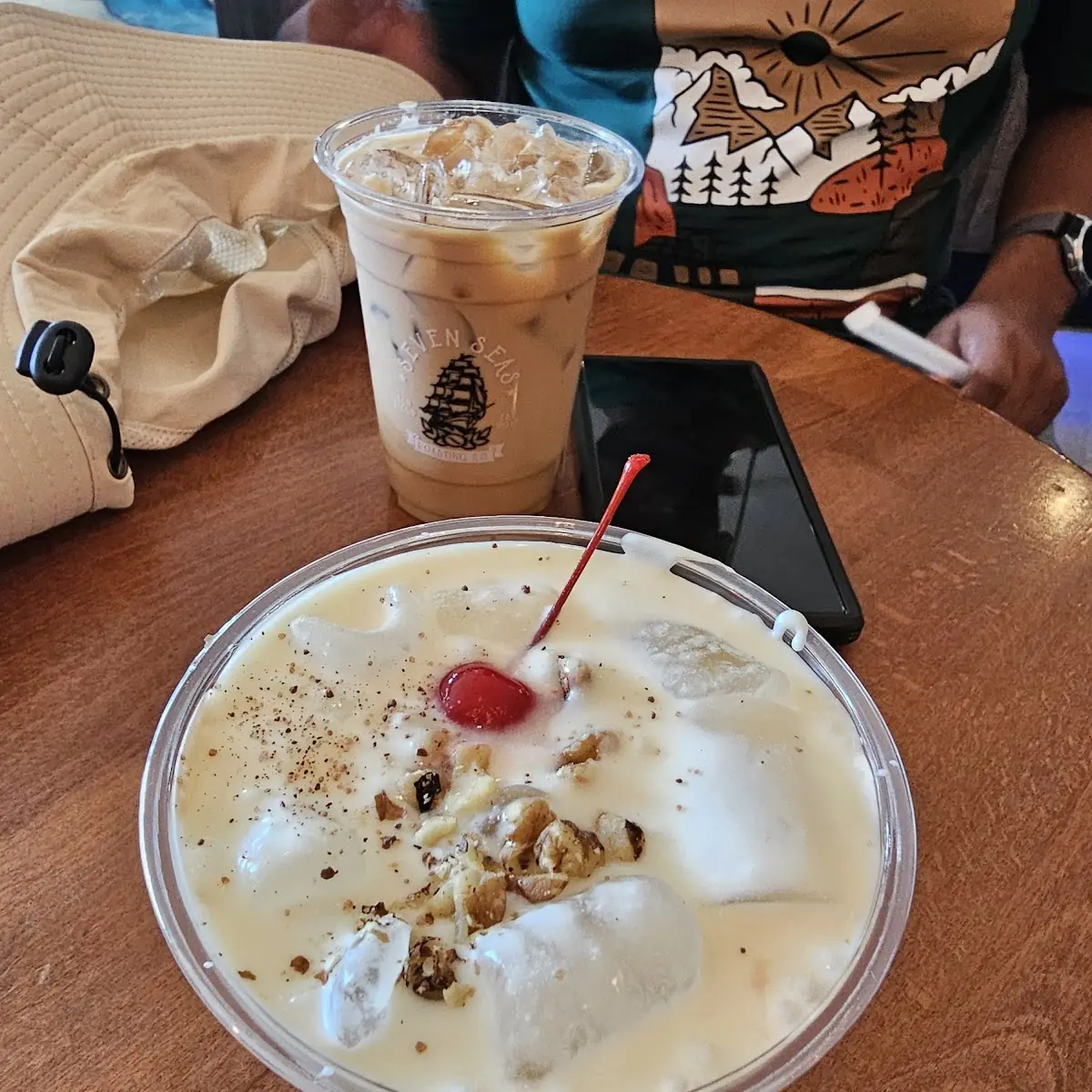 Banana Split Latte
