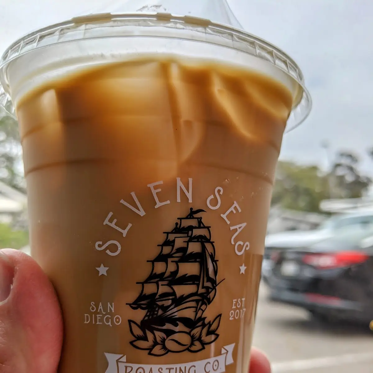 Iced Vanilla Latte