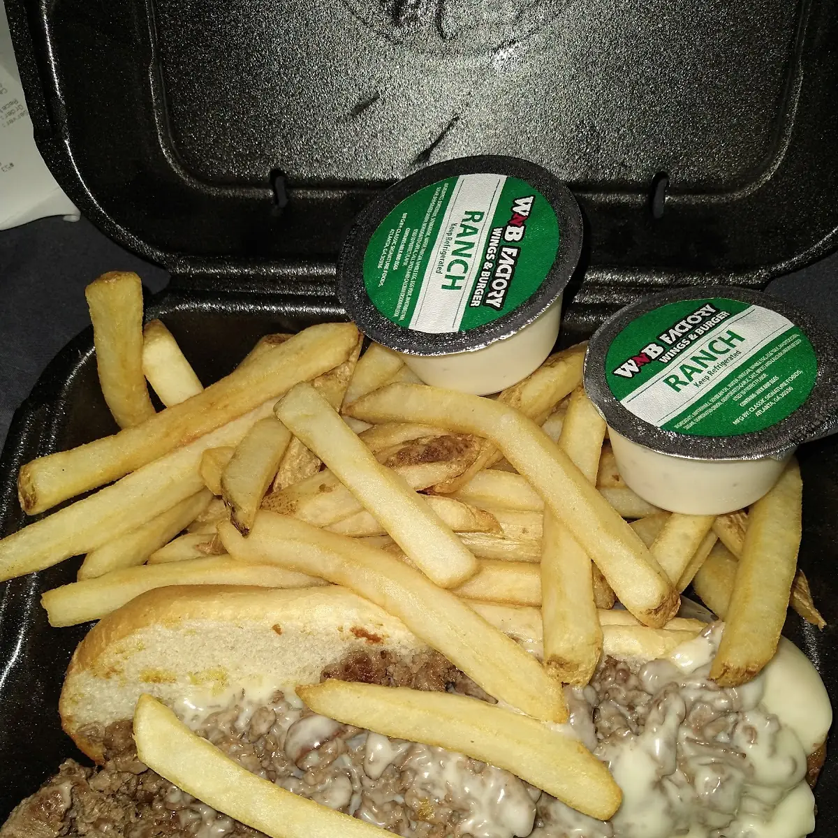 Philly Cheese Steak and Fries