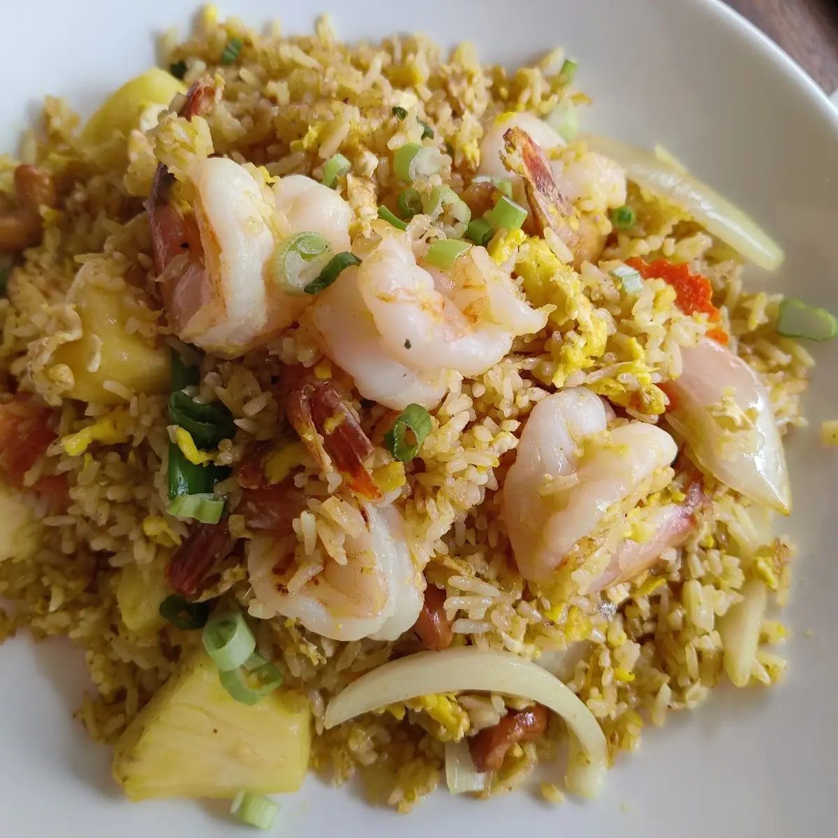 Shrimp Pineapple Fried Rice