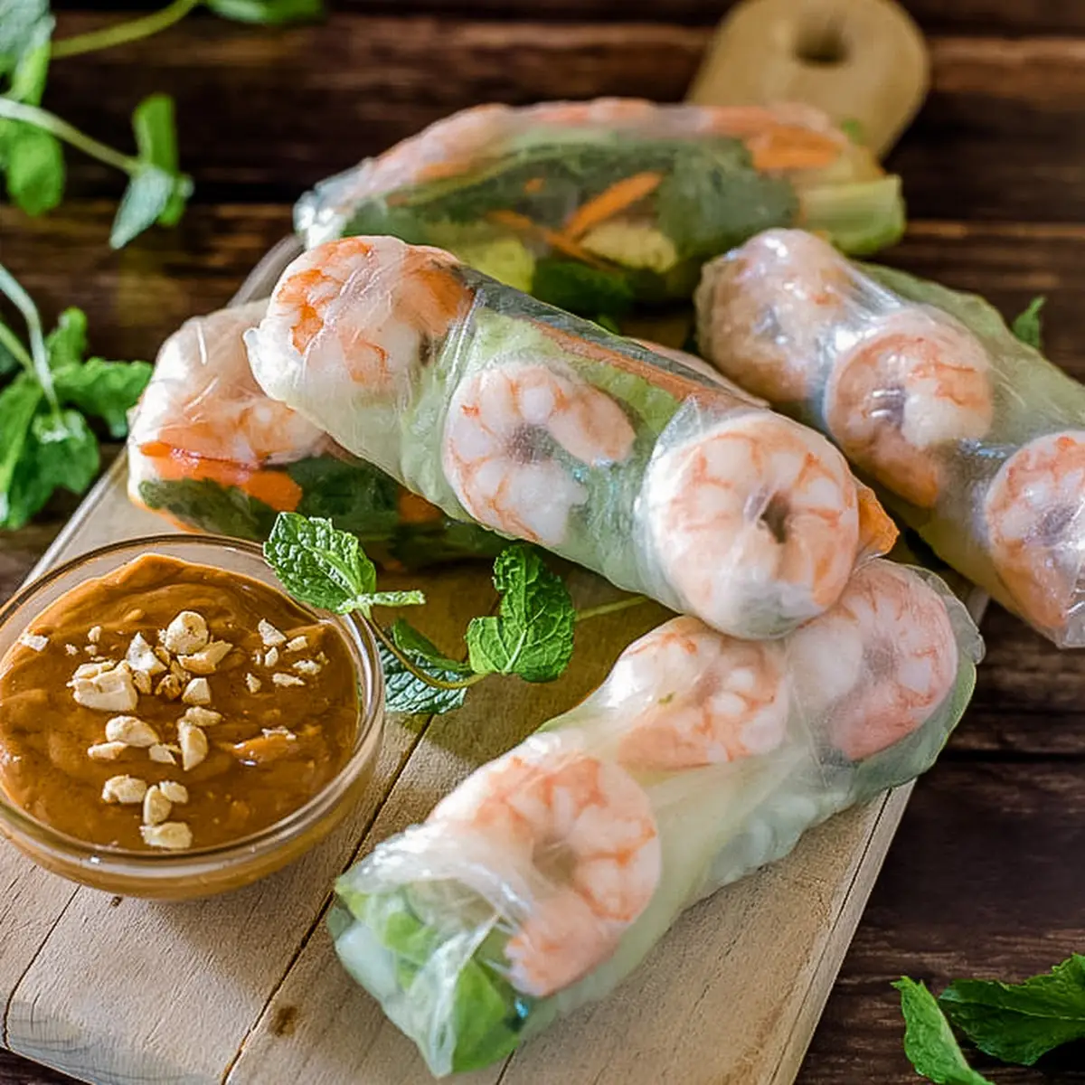 Shrimps Spring Rolls 2 Goi Cuon Tom 2