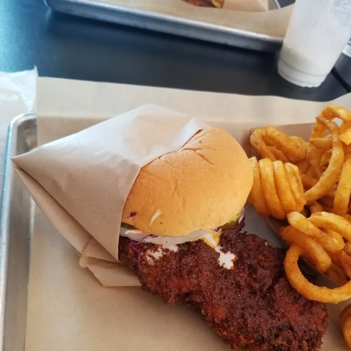 Spicy Fried Chicken Sandwich