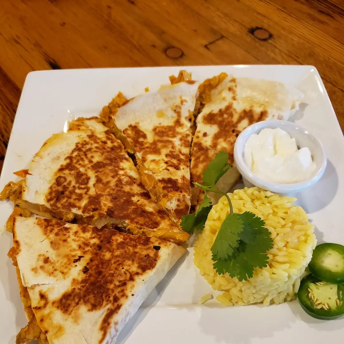 Chicken Quesadilla Lunch Specialty
