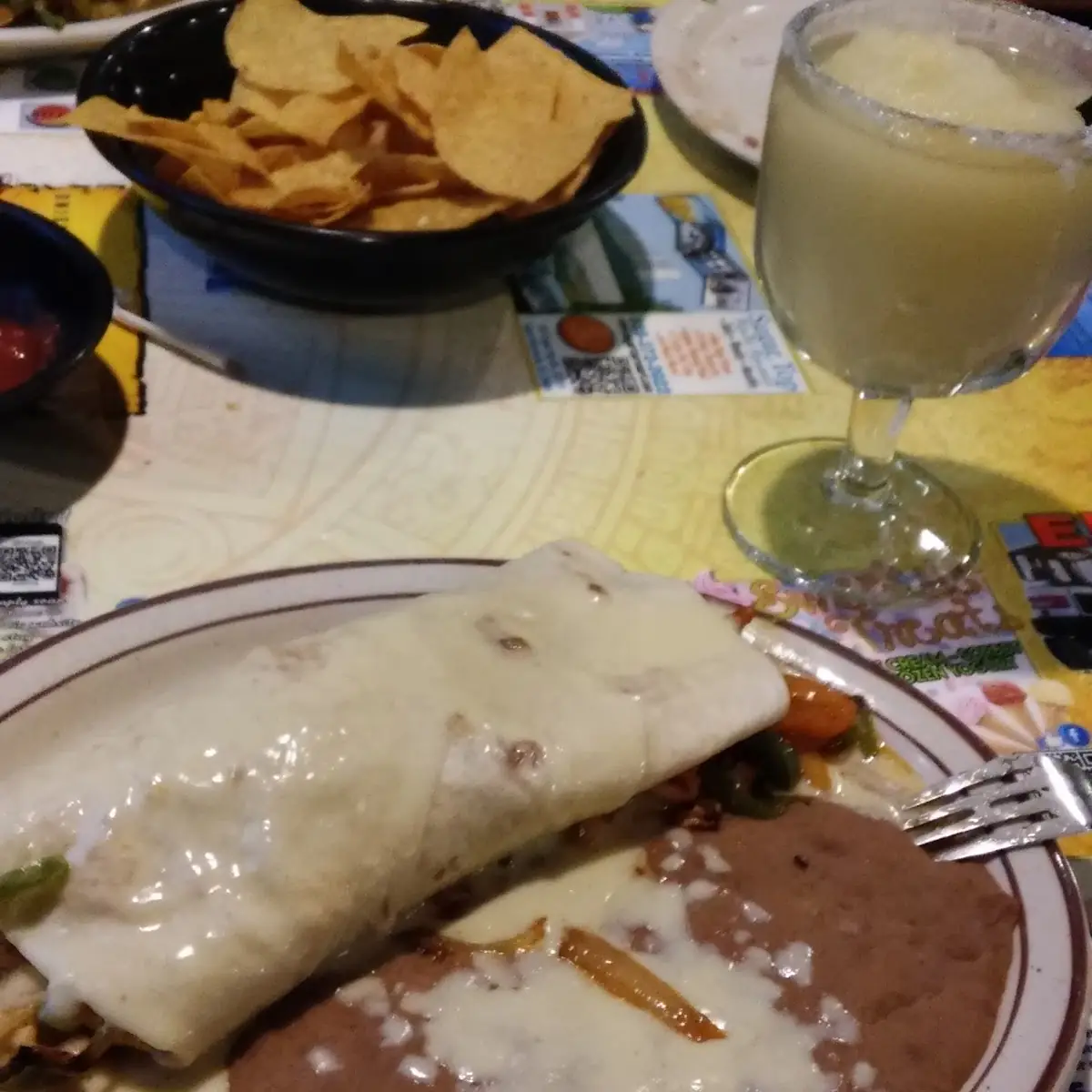17. One Beef Burrito, One Chalupa & One Beef Enchilada
