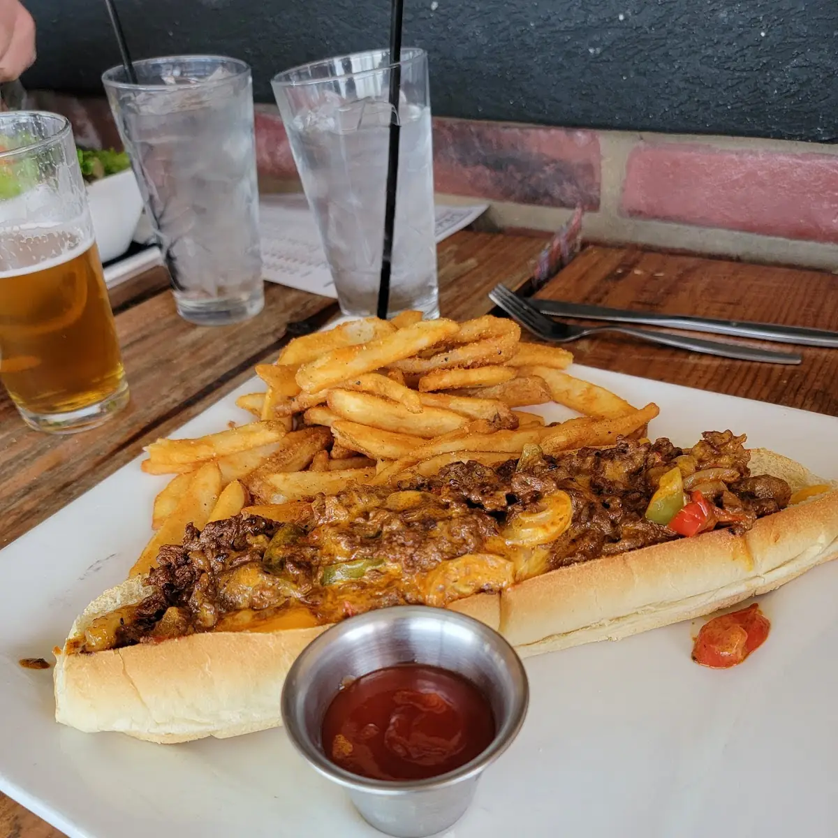 The Footlong Philly Cheesesteak
