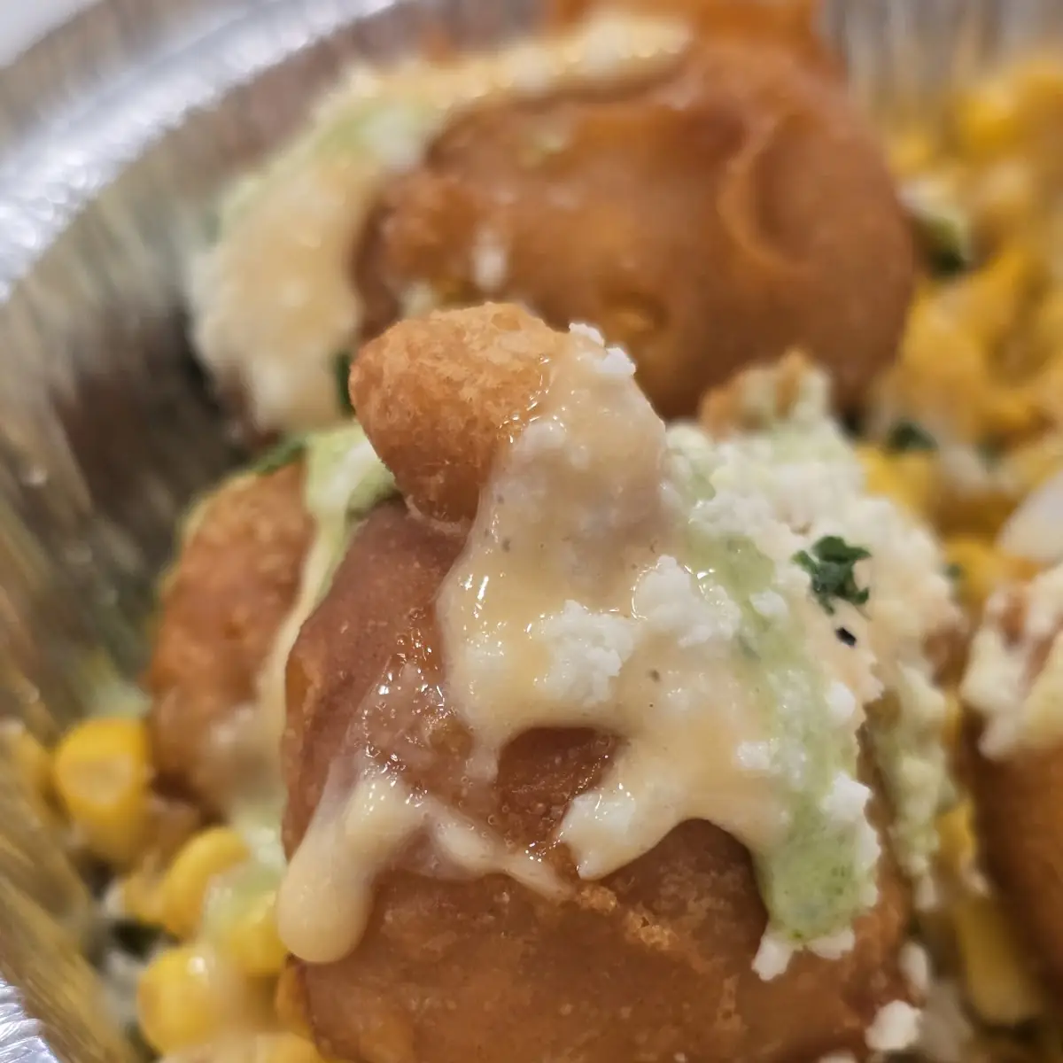 Street Corn Fritters