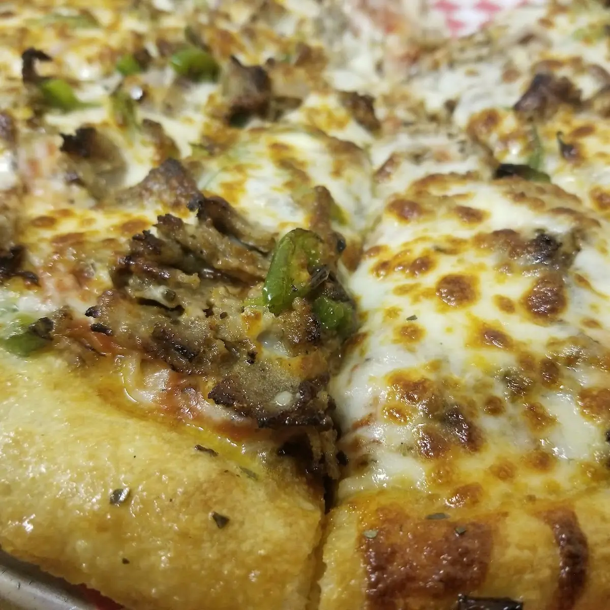 L Philly Cheese Steak Pizza