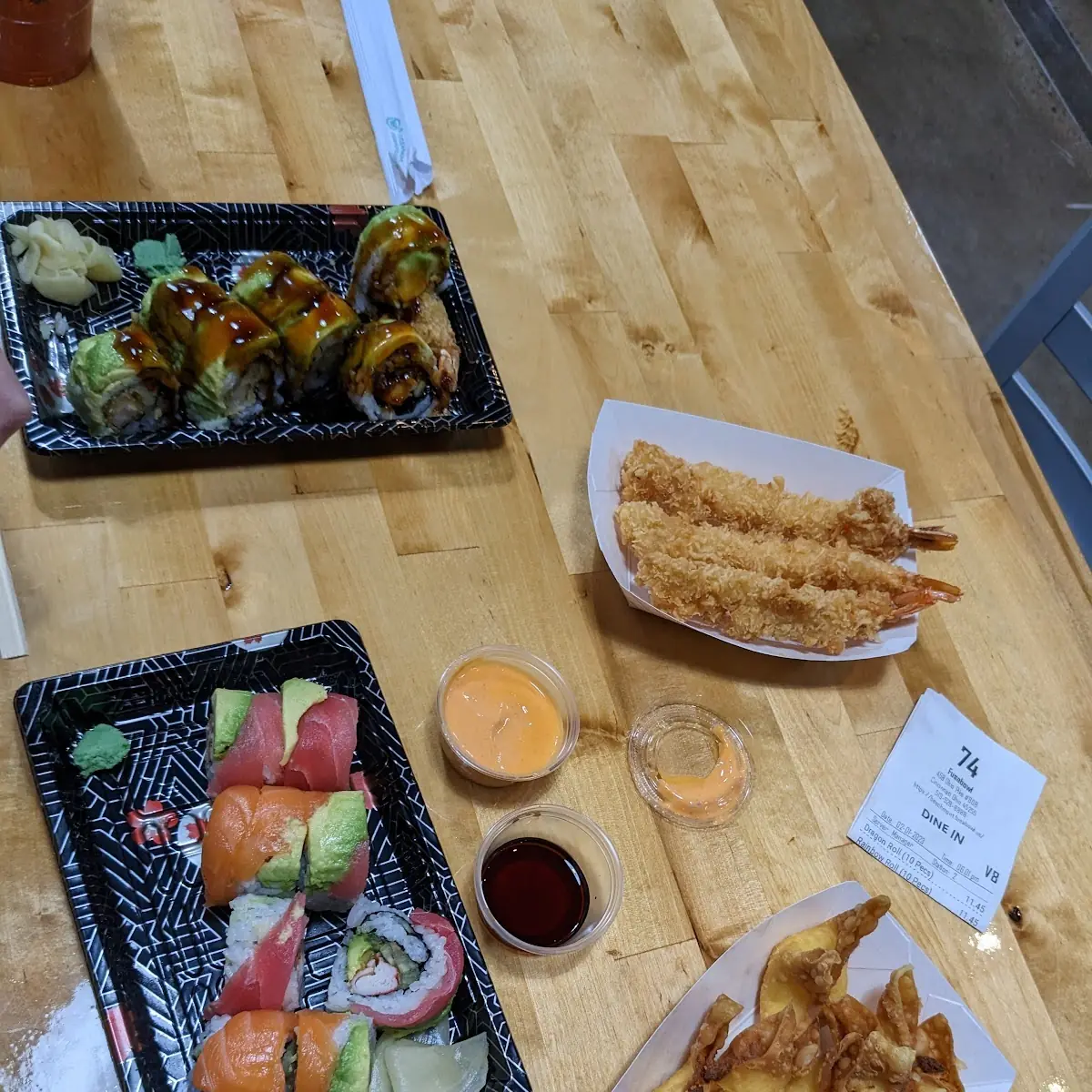 Salmon or Grilled Salmon Sushi Sandwich