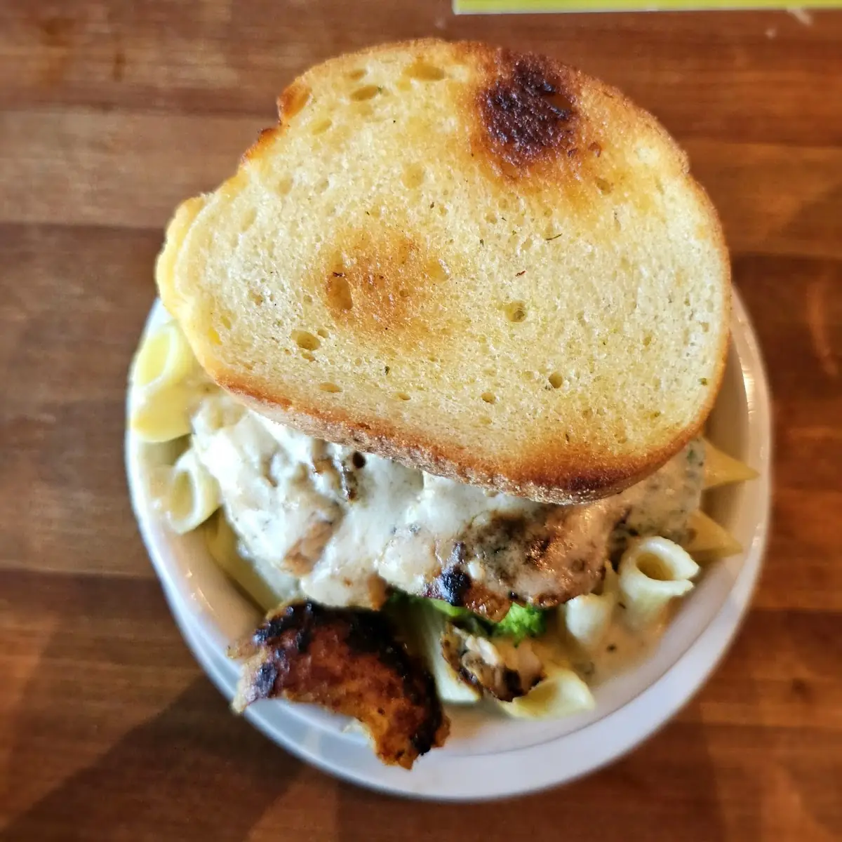 Grilled Chicken Alfredo