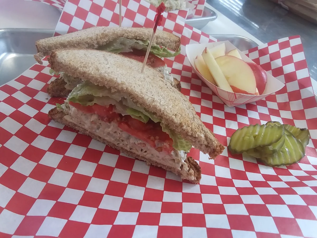 Tuna Salad on Wheat Toast