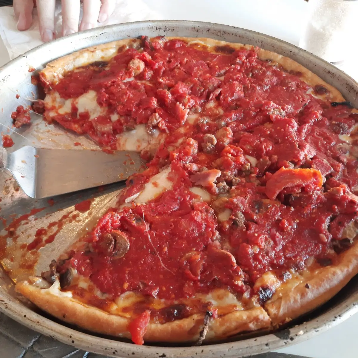 All Meat Pizza
