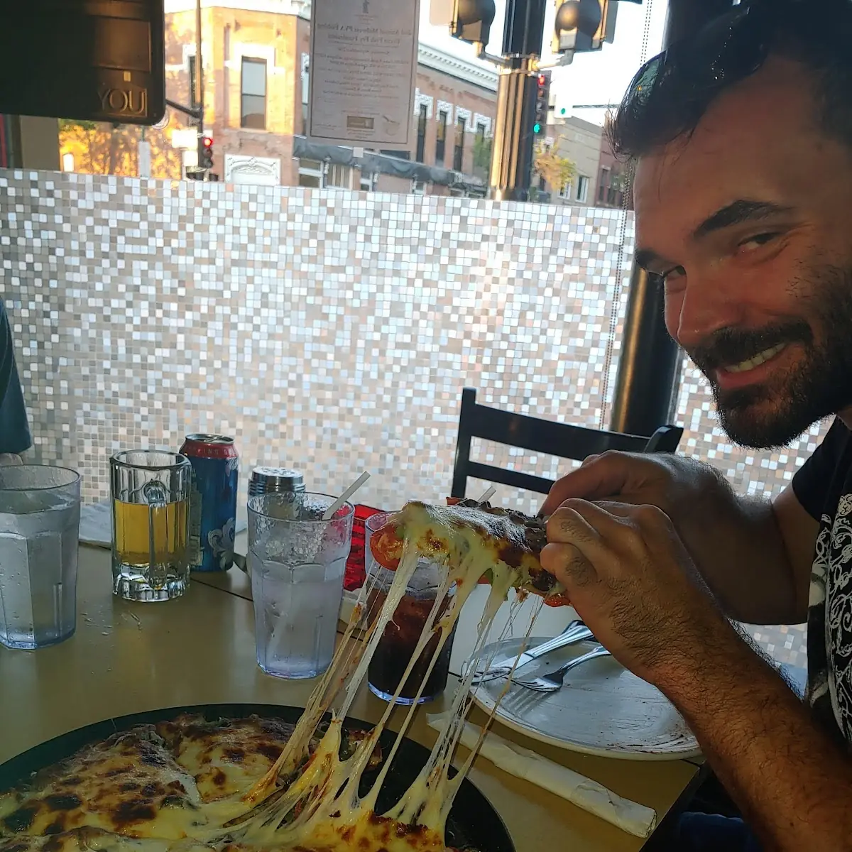 Veggie Thin Crust Pizza