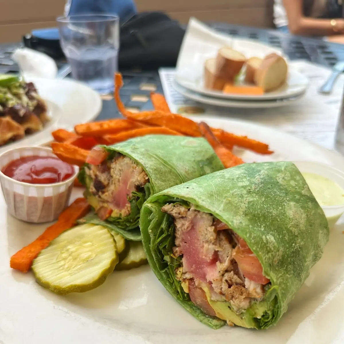 Ahi Tuna Wrap