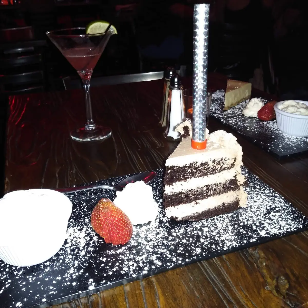 Chocolate Cake and Vanilla Ice Birthday
