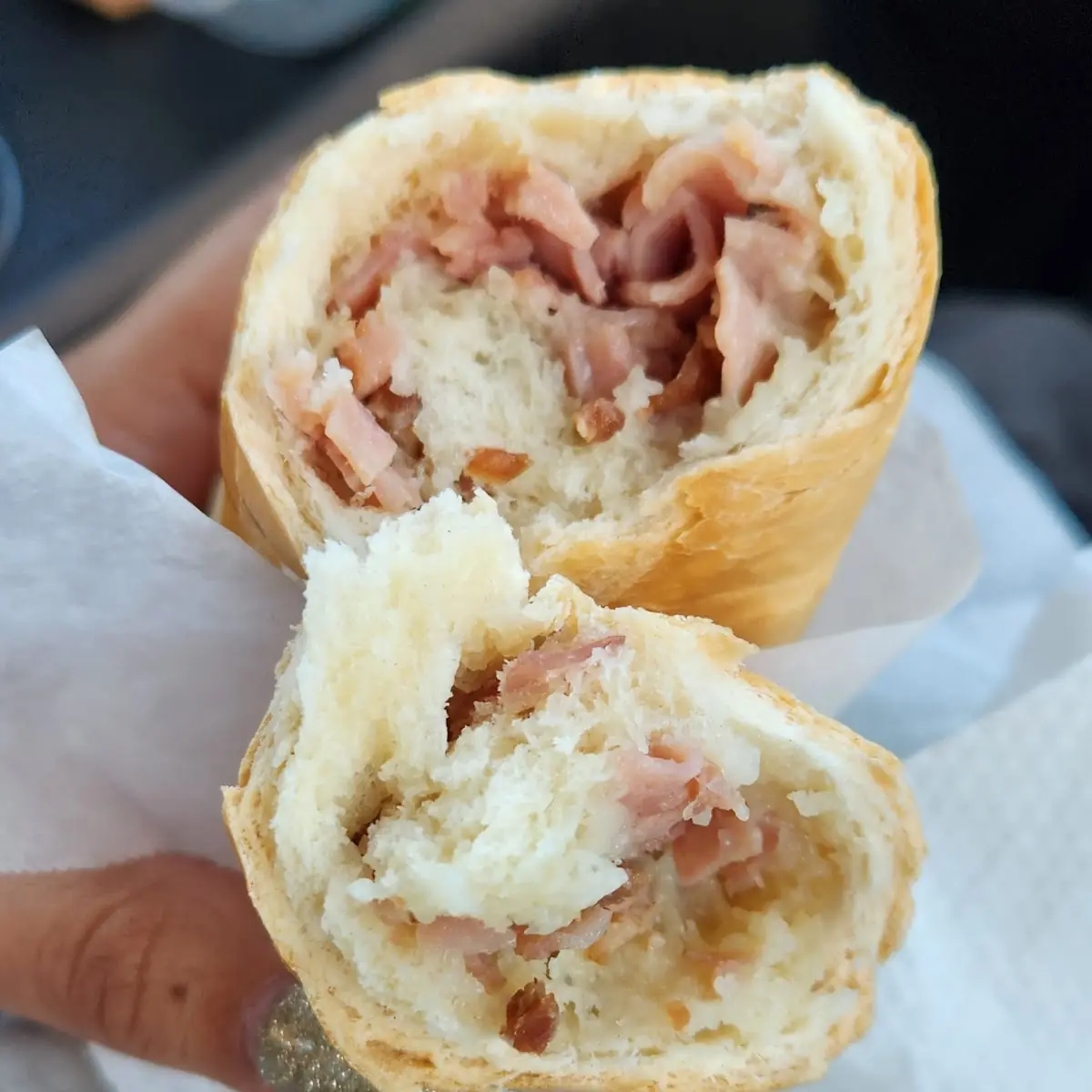 Ham and Cheese Croissant