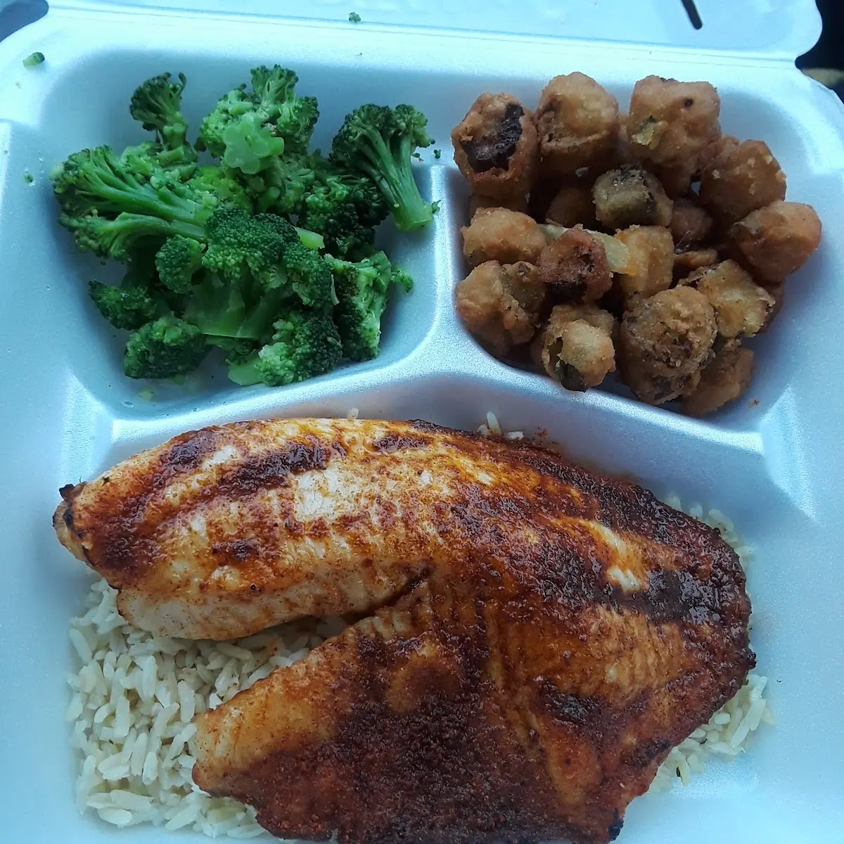 Blackened Tilapia Dinner