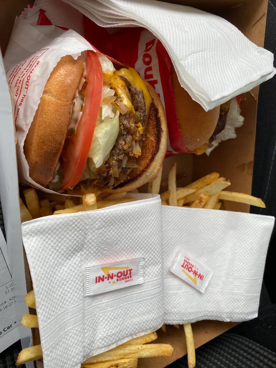 Double Double Cheeseburger Animal Style