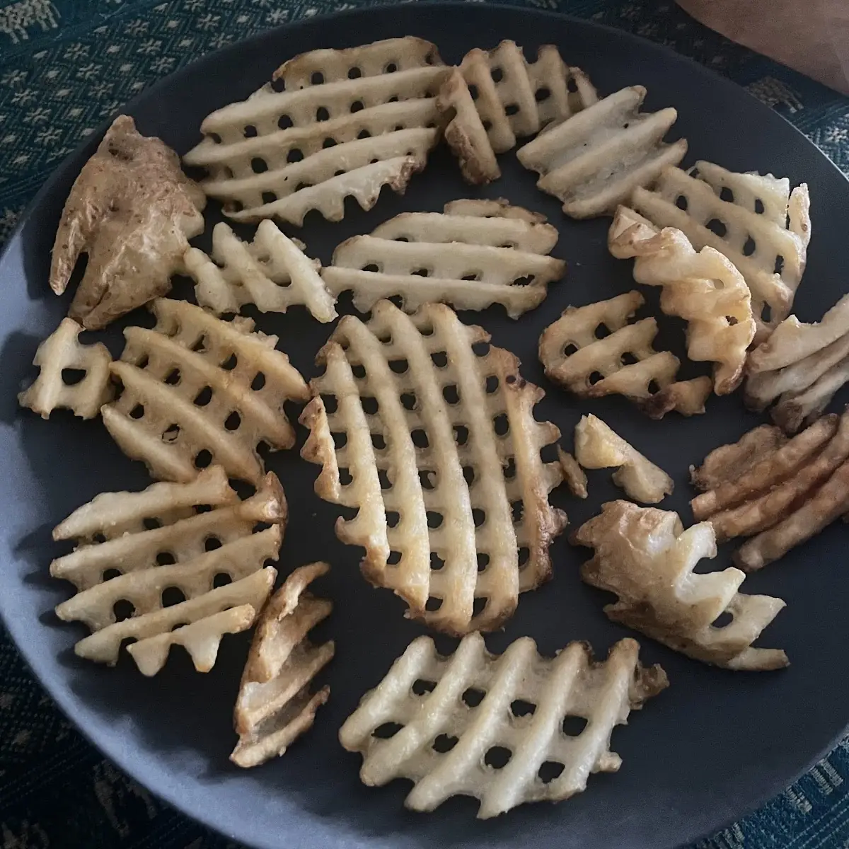 Waffle Fries, Fat Bastard Burrito Co.