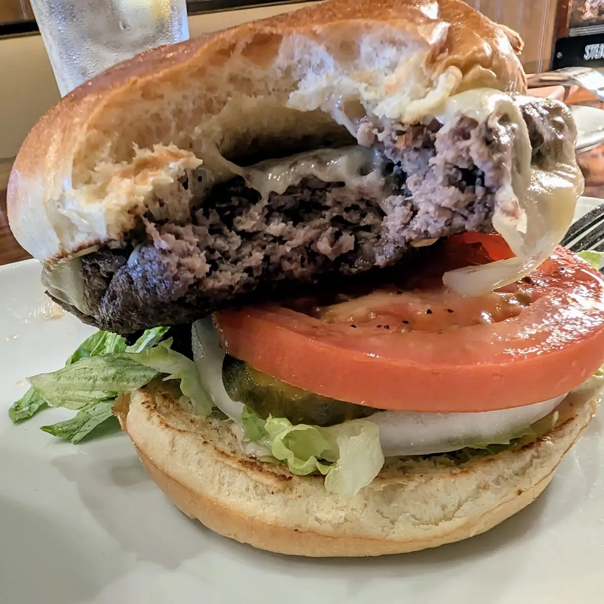 Half-Pound Steakhouse Cheeseburger