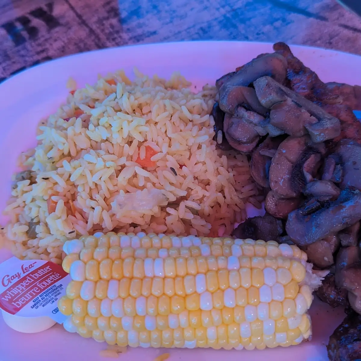 New York Strip Loin and Rice, Skeeter Barlow's Grill & Bar