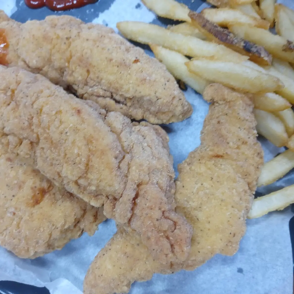 Chicken Strips and Fries