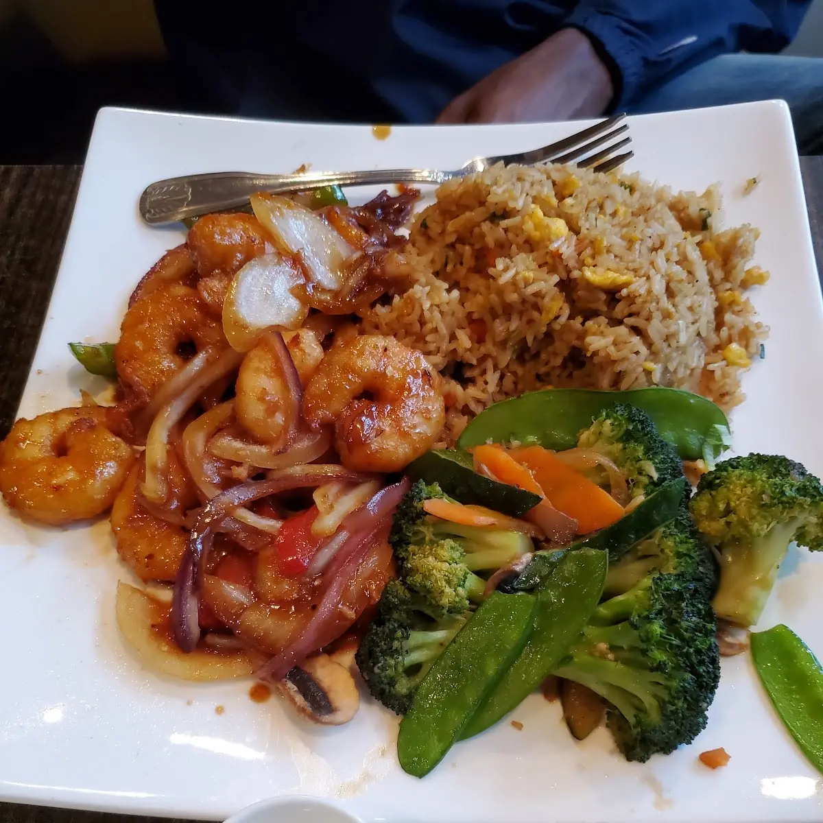 Sesame Chicken Shrimp