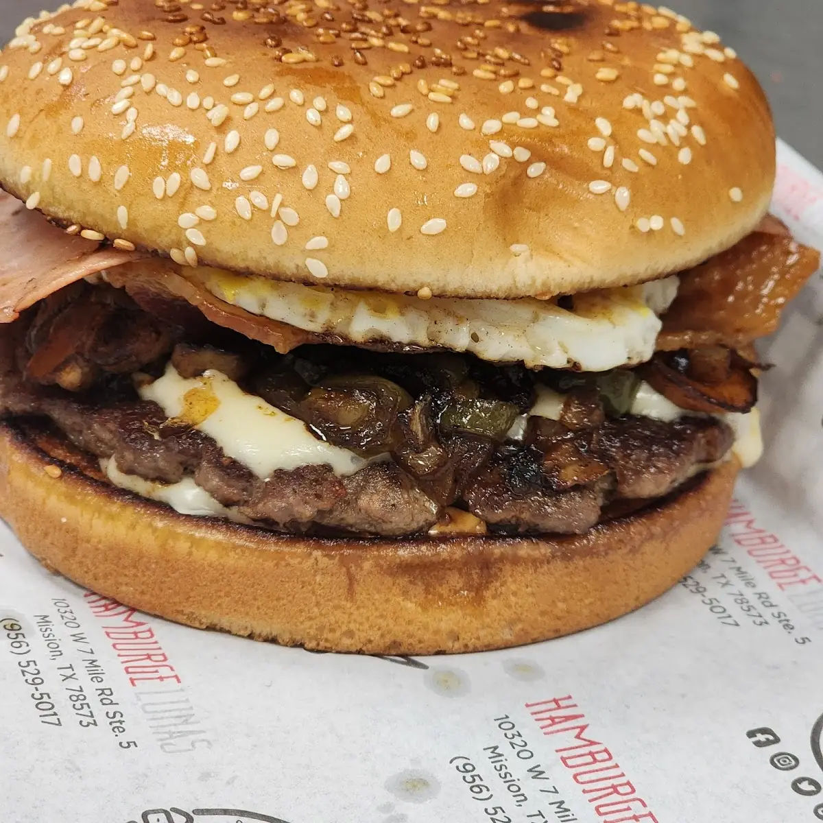 Mushroom Swiss Burger
