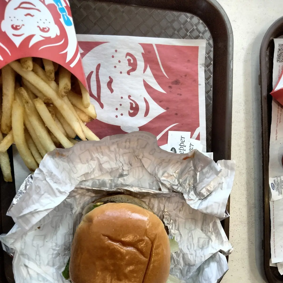 Dave's Double Cheeseburger Combo